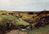 The Chateau d'Ornans by Gustave Courbet